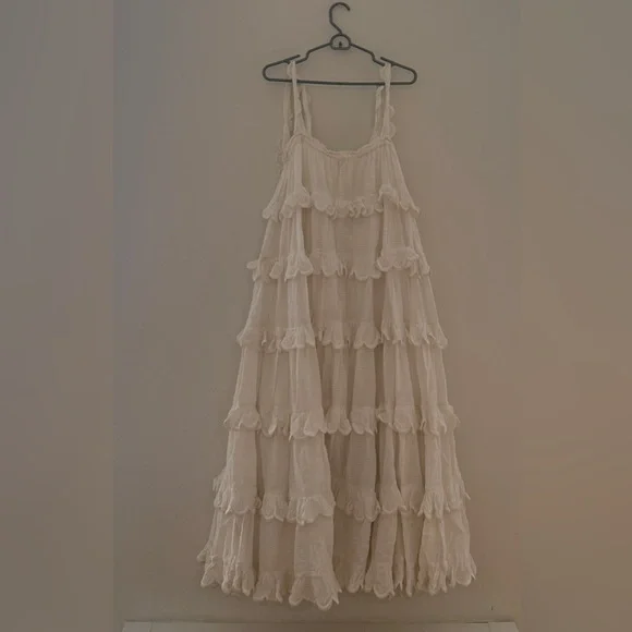 Innika Choo Scallop Maxi Dress - Picture 2 of 5